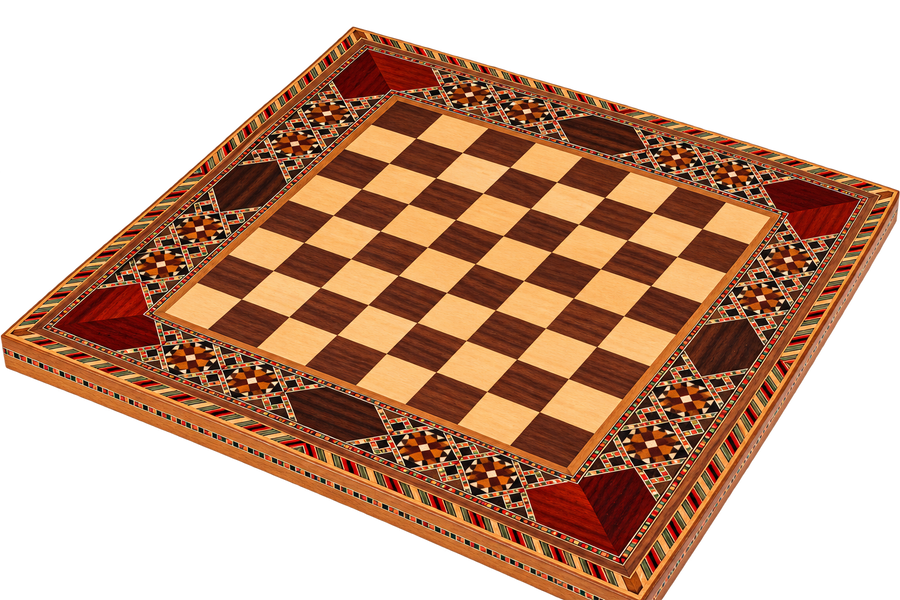 Solid wood chessboard 05