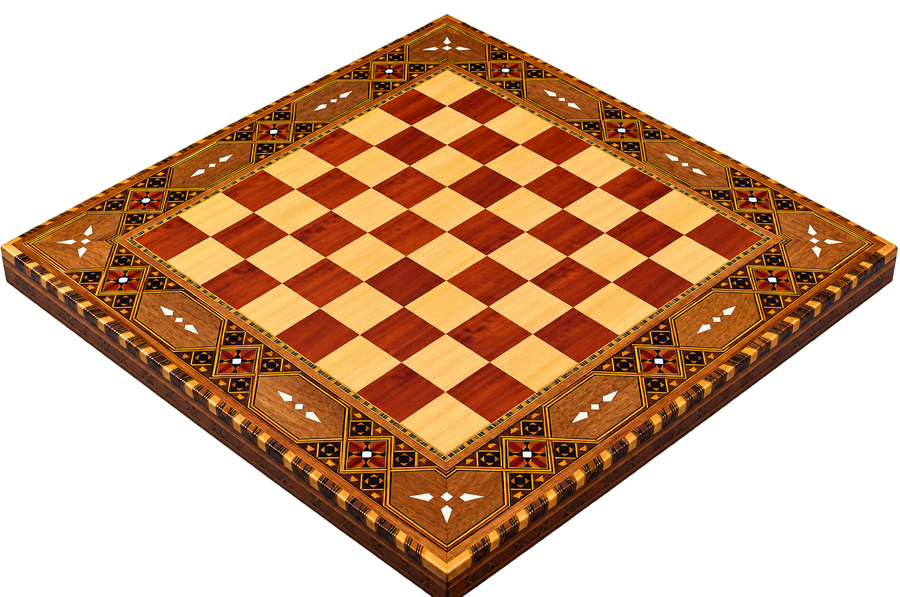Solid wood chessboard 04