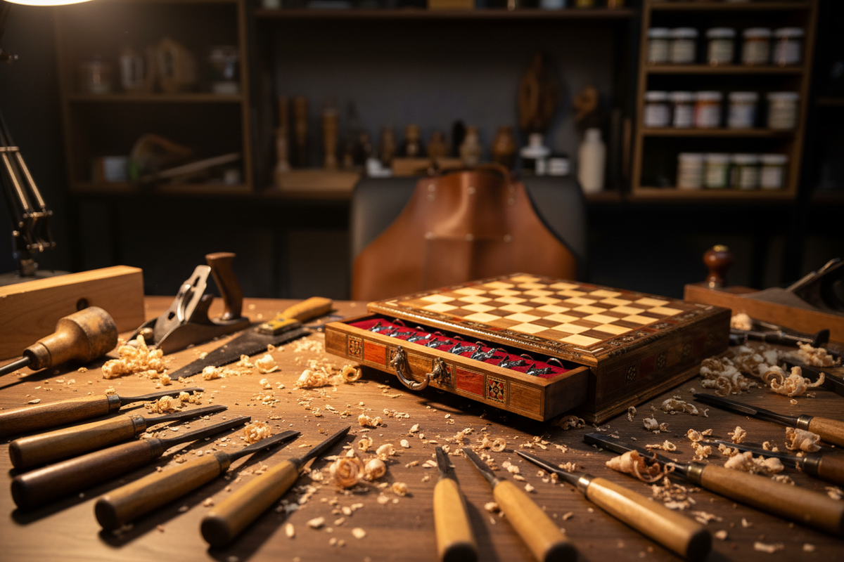 Chess Workshop Banner with Reference